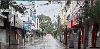 Frente fria chega a Prudente nesta quarta-feira trazendo chuva e queda brusca de temperatura