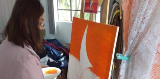 Coordenadoria do Idoso oferece curso de pintura com artista plástico Cido Oliveira