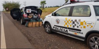 Mulheres são presas pela Polícia Rodoviária por descaminho com carga de narguilês em Irapuru