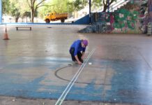 Prefeitura revitaliza campo do Parque do Povo para retomada de eventos esportivos