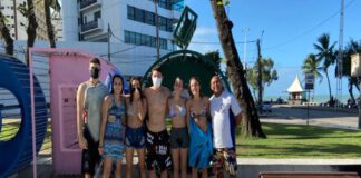 Atletas da Semepp participam de Campeonato Brasileiro Juvenil de Natação em Recife