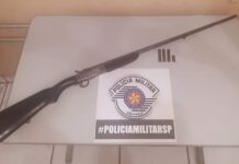 PAULICÉIA: Polícia Militar prende homem que ameaça outro com arma de fogo