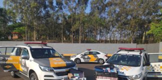 Polícia Militar Rodoviária apreende mais de 1.750 itens de roupas falsas e eletrônicos