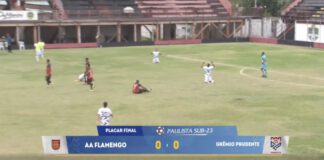 Grêmio Prudente passa pelo Flamengo-SP e está na semi-final do Paulistão Sub-23