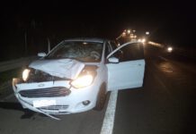 Mulher morre ao ser atropelada na Raposo Tavares em Presidente Prudente