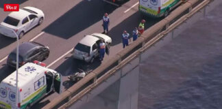 RJ: Motociclista morre ao cair da Ponte Rio-Niterói após batida em carro