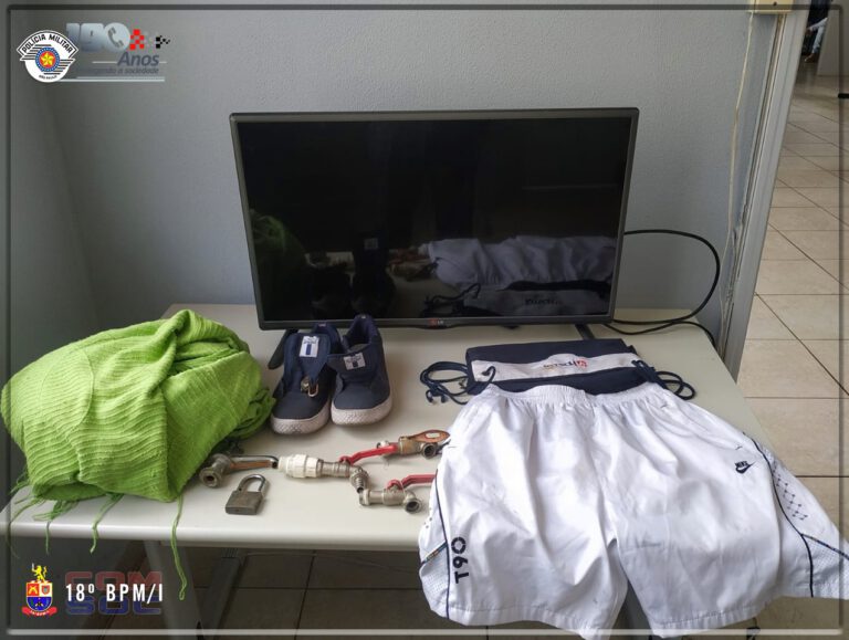 Ladrões são capturados em flagrante no centro de Prudente