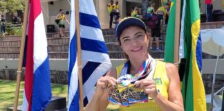 Atleta da Semepp, Agda Santos, fecha 2021 com quebra de record no Gran Prix Mercosul