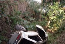 MILAGRE: Crianças se salvam após carro cair em ribanceira na rodovia Júlio Budisk