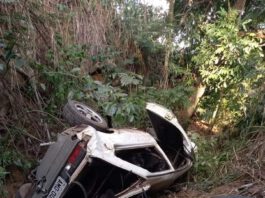 MILAGRE: Crianças se salvam após carro cair em ribanceira na rodovia Júlio Budisk