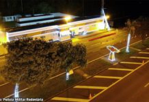 Base Operacional da Polícia Militar Rodoviária inaugura a Campanha Natal Iluminado