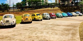 Balneário da Amizade sediará 3º encontro dos 100 Fusquinhas nos dias 15 e 16 de janeiro