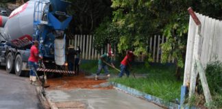 PRAÇA DAS ANDORINHAS: Reforma começa a ganhar contornos