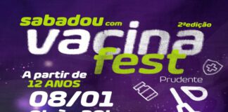 Prefeitura anuncia 2ª Vacina Fest neste sábado das 09h00 às 20h00