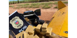 Polícia Civil prende piloto que transportava 400 kg de crack em Teodoro Sampaio