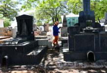 Prefeitura realiza trabalho de limpeza nos cemitérios municipais