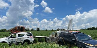 TRÁFICO: Avião com drogas faz pouso de emergência a 250 Km de Presidente Prudente