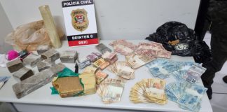 Sete são presos em operação da Polícia Civil contra o tráfico