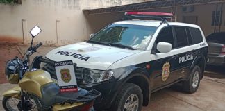 Homem é fichado por falsa denúncia de roubo de moto em Panorama