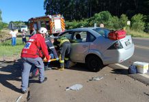 Carro de Prudente com criança de 08 anos se envolve em acidente em Santa Catarina