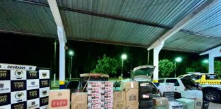 Veículo de Presidente Prudente é apreendido com contrabando em Dourados