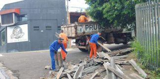 Mutirão cata-treco recolhe 26 toneladas de entulho