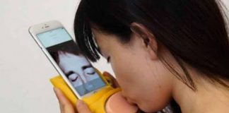 Chineses criam dispositivo que simula beijo à distância