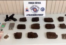Força Tática apreende 6,8 Kg de maconha no João Domingos Netto