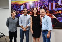 Nova gestão do Prudenshopping se reune com prefeito para fechar parcerias