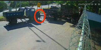 VÍDEO: Homem morre prensado entre caminhões basculantes em MG