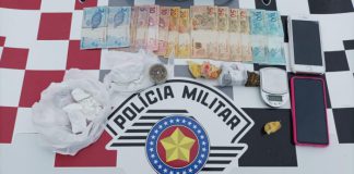 Operação Policial prende dois homens em flagrante por tráfico de drogas em Santo Anastácio