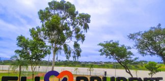 Balneário da Amizade ganha letreiro “Eu Amo Prudente”