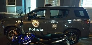 BAEP prende ladrão e recupera moto furtada na avenida Manoel Goulart