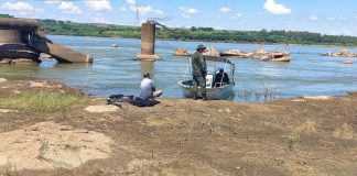 Homem é flagrado fazendo pesca subáquitica a menos de 1.000 metros da UHE em Taciba