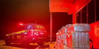 PRF apreende carga de cocaína que viria para Prudente avaliada em R$ 25 milhões