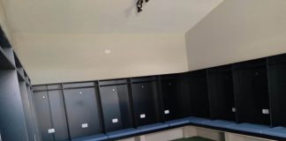 Estádio Caetano Peretti tem vestiários reformados pela Secretaria de Esportes