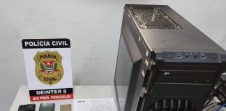 Polícia Civil de Venceslau e Teodoro Sampaio realiza operação contra chantagistas de vídeos intimos