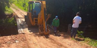 Secretaria de Agricultura realiza manutenção em estradas rurais