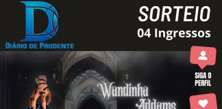 DIÁRIO DE PRUDENTE sorteia 04 ingressos para o musical “Wandinha Addams” em Prudente