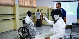 UNOESTE: Está aberta a oportunidade para esgrima em cadeira de rodas