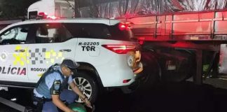 Motorista de 39 anos foi flagrado com a droga na rodovia Brigadeiro Eduardo Gomes em Rancharia
