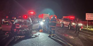 Acidente a 29 Km de Prudente mata mãe e fere duas crianças de 03 e 01 ano