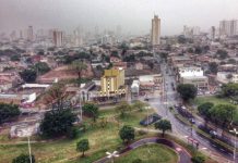 Primavera começa com frente fria e ventos fortes em Presidente Prudente