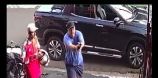 VIDEO: Homem sofre tentativa de homicídio em borracharia na avenida Ana Jacinta