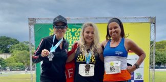 Agda Santos conquista três medalhas na Copa Brasil de Atletismo Máster em João Pessoa-PB