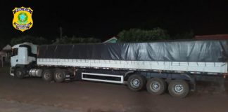 PRF recupera carreta roubada há três dias em Presidente Prudente