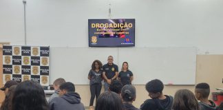 Polícia Civil promove palestra sobre malefícios para alunos de Santa Mercedes