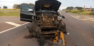 Polícia Rodoviária prende motorista embriagado após acidente em Santa Mercedes