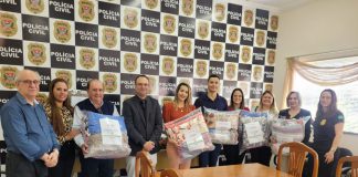 Polícia Civil faz doação de cobertores novos para Fundo Social em Dracena