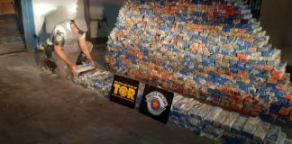 PARAPUÃ: Polícia Rodoviária apreende caminhão do Paraguai com 1.800 Kg de maconha